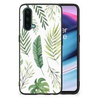 OnePlus Nord CE 5G Bloemen Hoesje Leaves OnePlus Nord CE 5G Bloemen Hoesje Leaves
