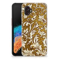 Siliconen Hoesje Samsung Galaxy Xcover 6 Pro Barok Goud