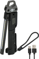 Brennenstuhl Oplaadbare LED zaklamp | HL 400 AC | 400lm + spot 120lm + lichtbron op de achterkant 200lm - 1173730002