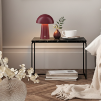 Lyora Oplaadbare tafellampAnde bordeaux rood - 9050177