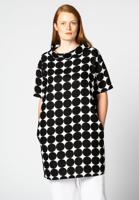 Yoek Tuniek met kraag CIRCLE | Zwart | Maat 54/56