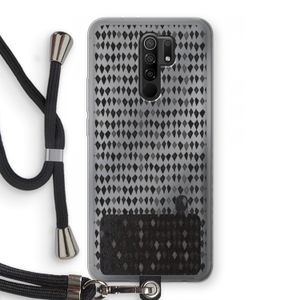 Crazy shapes: Xiaomi Redmi 9 Transparant Hoesje met koord