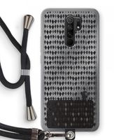 Crazy shapes: Xiaomi Redmi 9 Transparant Hoesje met koord