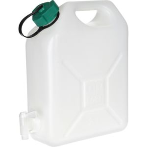 Jerrycan voor water - 5 liter - Kunststof - met kraantje en dop