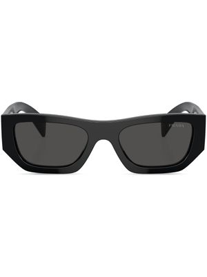 Prada Eyewear lunettes de soleil à monture géométrique - Noir