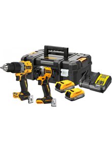 DeWalt DCK2050E2T-QW - 18V XR GR3 Brushless Combiset | DCD805 en DCF850 | 2x POWERSTACK | in TSTAK  - DCK2050E2T-QW