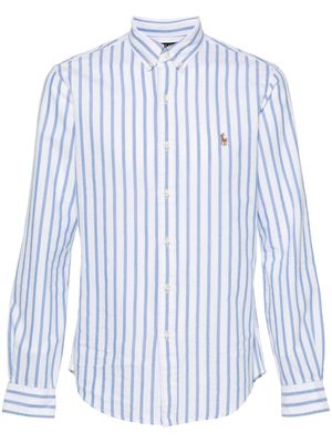 Polo Ralph Lauren chemise en coton à rayures - Blanc