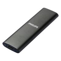Philips external ssd 250 gb ultra speed space grey