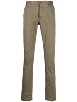 Incotex pantalon chino à coupe slim - Vert