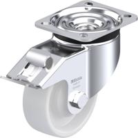 Blickle LK-PO 100KA-1-FI Zwenkwiel met rem Wieldiameter: 100 mm Draagvermogen (max.): 280 kg 1 stuk(s)