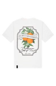 Quotrell Mineola T-Shirt Heren Wit/Zwart - Maat XS - Kleur: Wit | Soccerfanshop