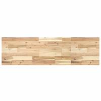 Wastafelblad 120x40x4 cm onbehandeld massief acaciahout