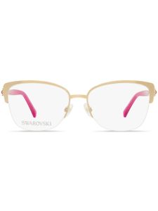 Swarovski lunettes de vue 5444 à monture papillon - Or