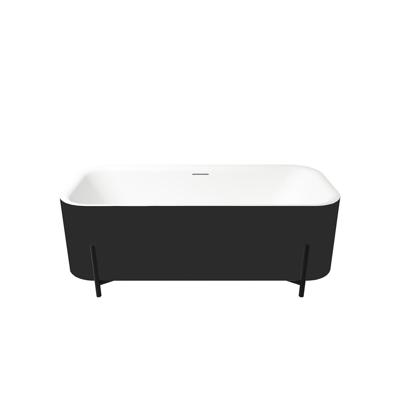 Vrijstaand Ligbad Zenon Aura 75x170 cm Negro Zenon