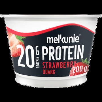 Melkunie Protein Strawberry Flavoured Quark 200 g bij Jumbo