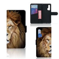 Honor 20 Pro | Telefoonhoesje | Met pasjeshouder | Leeuw