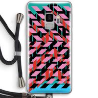 Skew Blush 2: Samsung Galaxy S9 Transparant Hoesje met koord