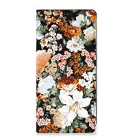 Smart Cover voor Nothing Phone (2) Dark Flowers - thumbnail