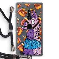 Loot Burger: Sony Xperia XZ2 Transparant Hoesje met koord