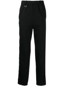 Undercover pantalon droit à patch logo - Noir