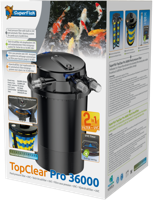 Superfish Topclear Pro 36.000 UVC 55W Drukfilter met Auto Clean voor Vijvers - Kristalhelder Water