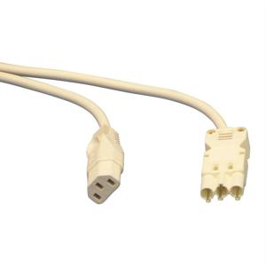 nVent SCHROFF 60118333 19 inch Aansluitkabel voor patchkast Meerdere kleuren