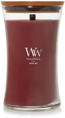 WoodWick large candle rouge oud