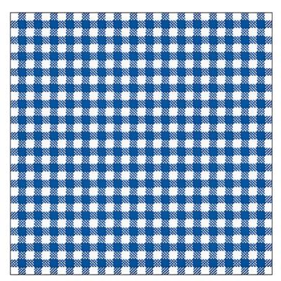 Servetten - geruit/ruitjes - blauw/wit - 20x stuks - 3-laags - feestartikelen party bbq servetten Servetten - geruit/ruitjes - blauw/wit - 20x stuks - 3-laags - feestartikelen party bbq servetten