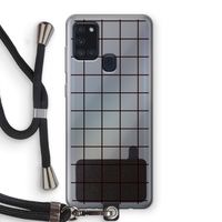 Rooster: Samsung Galaxy A21s Transparant Hoesje met koord Rooster: Samsung Galaxy A21s Transparant Hoesje met koord