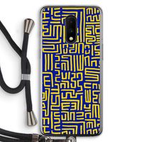 Majorelle Blue Print: OnePlus 7 Transparant Hoesje met koord