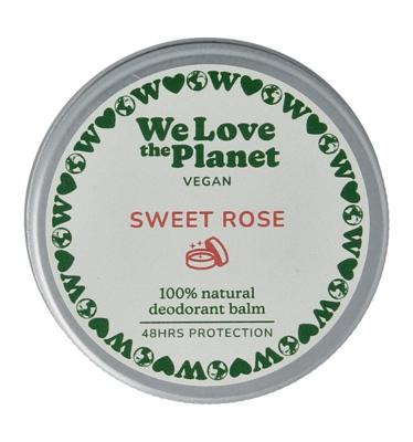 Deodorant balm sweet rose vegan