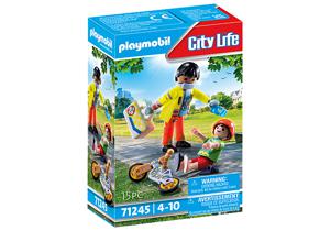 Playmobil City Life - Verpleegkundige met patiënt 71245