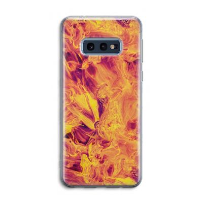 Eternal Fire: Samsung Galaxy S10e Transparant Hoesje