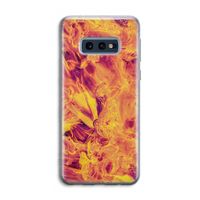 Eternal Fire: Samsung Galaxy S10e Transparant Hoesje