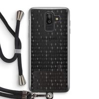Crazy shapes: Samsung Galaxy J8 (2018) Transparant Hoesje met koord