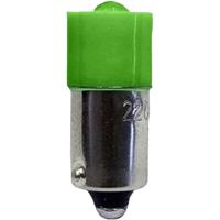 Barthelme 53120613 LED-signaallamp Groen BA9s 230 V/AC - thumbnail