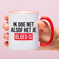 Mok Ik doe net alsof het je bloed is