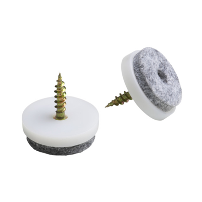 Metafranc Parketglijder+Stift 20Mm Wi 8St Nl - WU0644216
