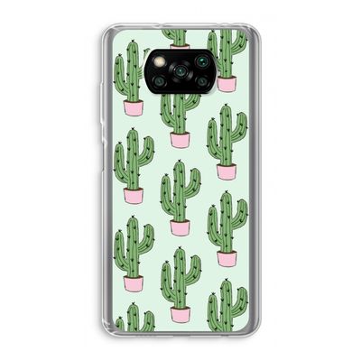 Cactus Lover: Xiaomi Poco X3 Pro Transparant Hoesje