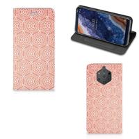 Nokia 9 PureView | Hoesje met Magneet | Pattern Orange