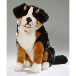 Carldick Pluche Berner Sennen hond - knuffel - 37 cm - honden knuffeldieren
