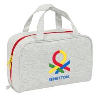 Toilettas voor op School Benetton Pop Grijs 31 x 14 x 19 cm