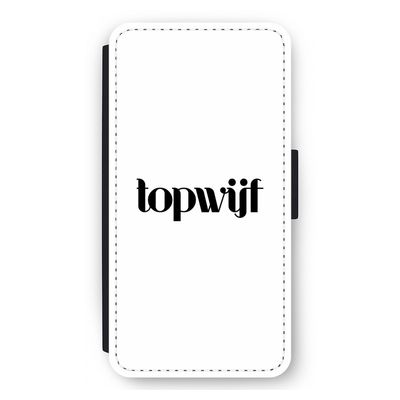Topwijf Wit: iPhone 11 Pro Max Flip Hoesje
