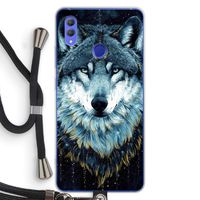 Darkness Wolf: Honor Note 10 Transparant Hoesje met koord