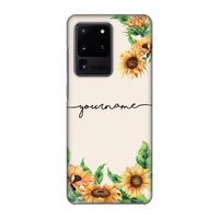 Zonnebloemen: Volledig geprint Samsung Galaxy S20 Ultra Hoesje