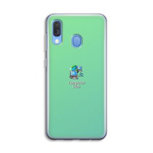 Win98: Samsung Galaxy A40 Transparant Hoesje