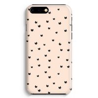Kleine kattenkopjes: iPhone 8 Plus Volledig Geprint Hoesje