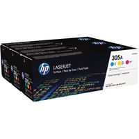 305A LaserJet tonercartridge, 3-pack (CF370AM) Toner