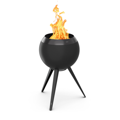 Höfats MOON 45 Rookvrije Vuurkorf met Hoge Voet-Black