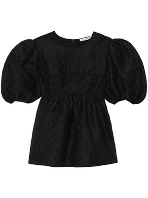 Cecilie Bahnsen blouse Summer à manches bouffantes - Noir